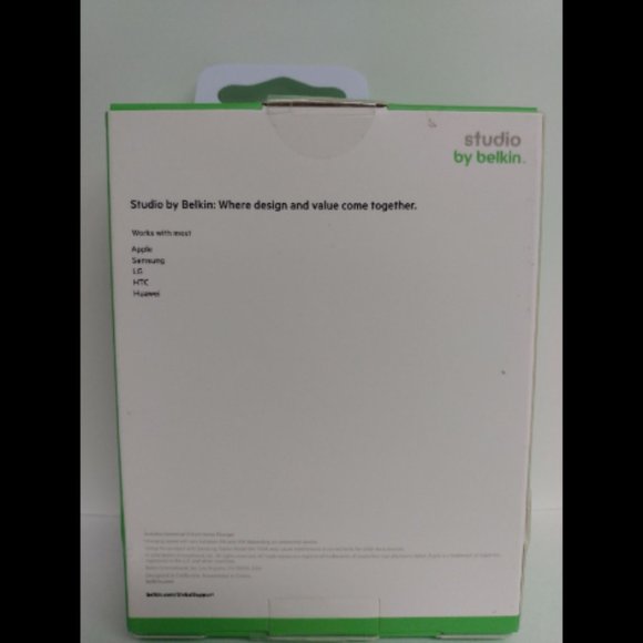 Studio by Belkin universal 2 port charge-New in Box - Picture 2 of 4